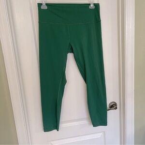 Lululemon Green Yoga Capri Pant Size 14